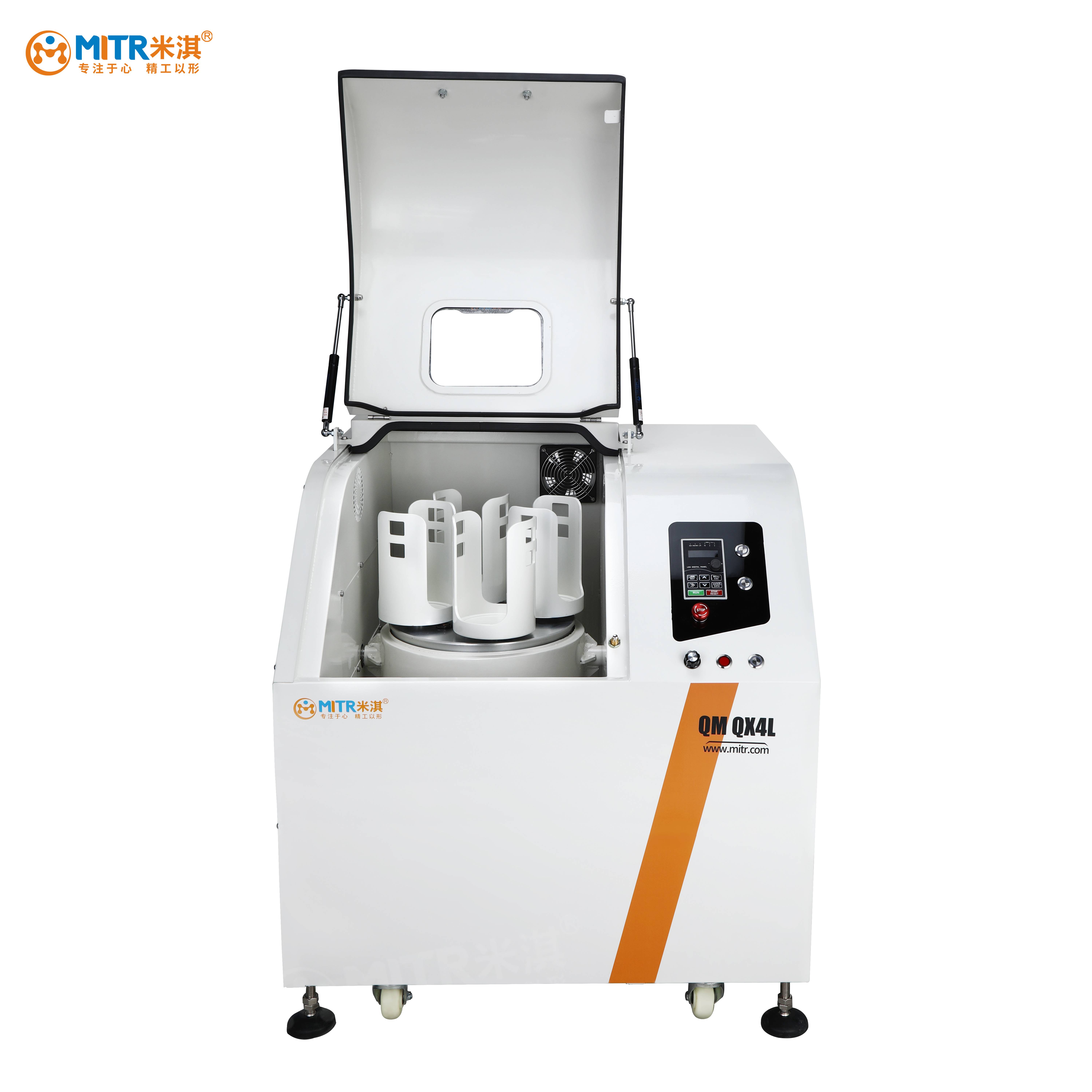 功能陶瓷粉行星球磨机湿法研磨方案：高纯超细粉体的粒度控制与功能特性保持