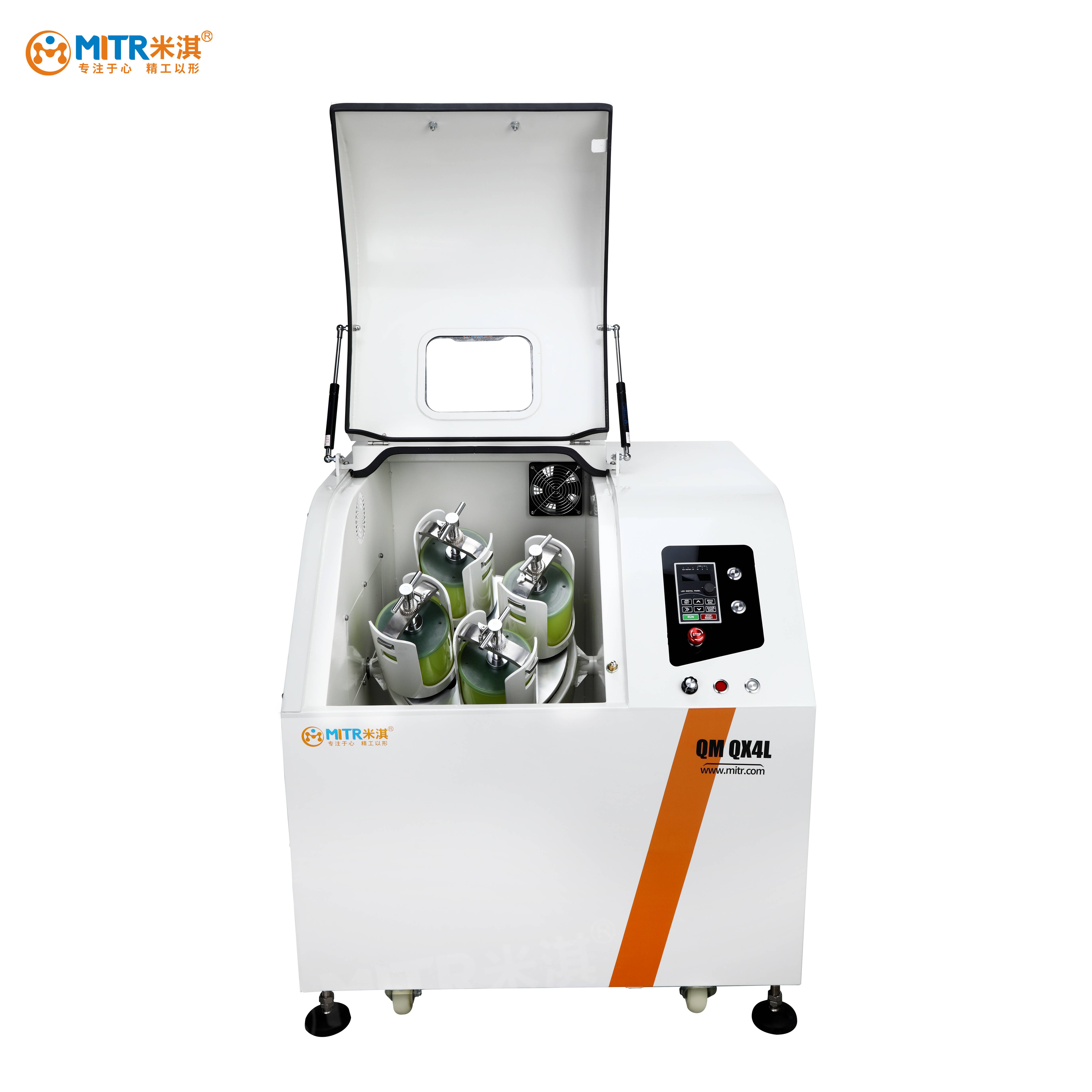 白水晶行星球磨机研磨方案：高纯二氧化硅的无污染高效细磨